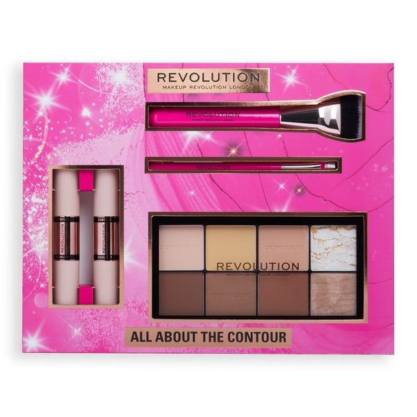 Revolution All About The Contour Gift Set (Worth $66.00)