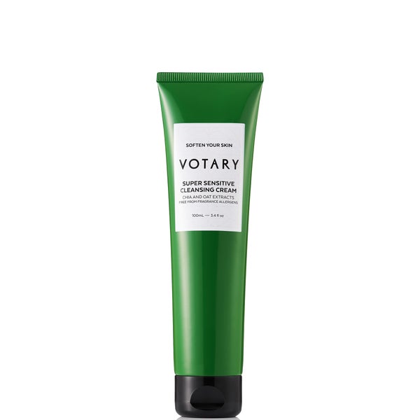 Votary Super Sensitive Cleansing Cream, Chia and Oat Extracts 100ml