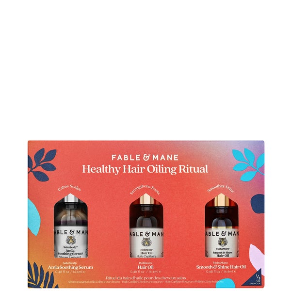 Fable & Mane Mini Healthy Hair Oiling Ritual Set