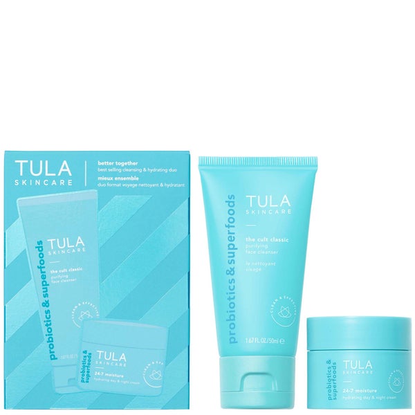 TULA Skincare Better Together Cleansing and Hydrating Travel Size Duo