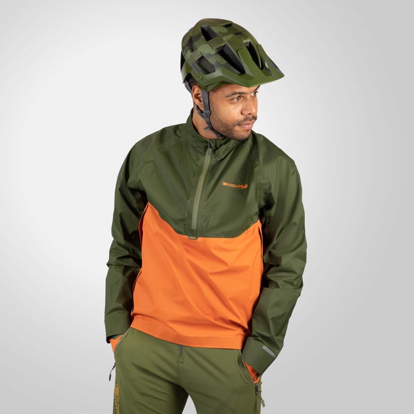 Pullover impermeable MT500 Lite - Naranja