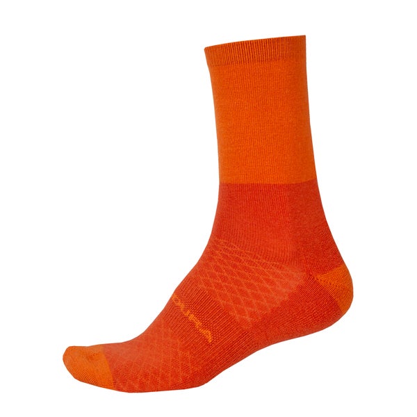 Calcetines de invierno Baabaa Merino (Pack unitario) - Naranja