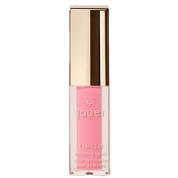Jouer Cosmetics Tinted Hydrating Lip Oil - BELLE - Sheer Barbie Pink