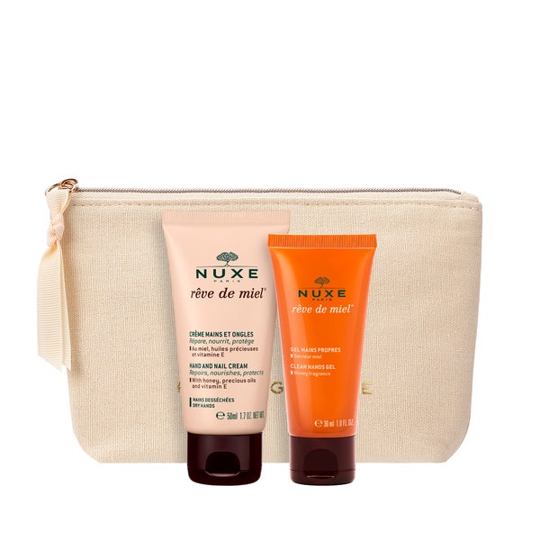 NUXE Rêve de Miel ® Clean Hands Gel and Hand and Nail Cream Duo