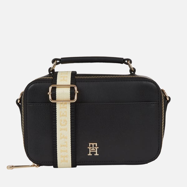 Tommy Hilfiger Iconic Crossbody Faux Leather Camera Bag