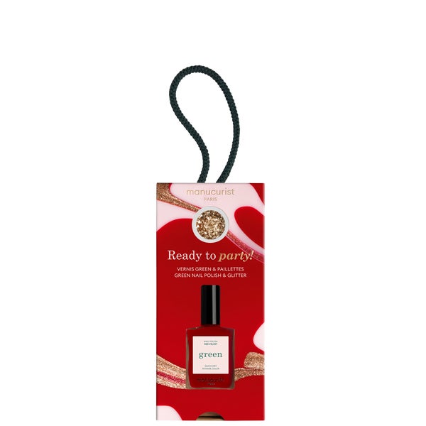 Manucurist Golden Christmas Tree Red Velvet Duo (Worth £23.00)