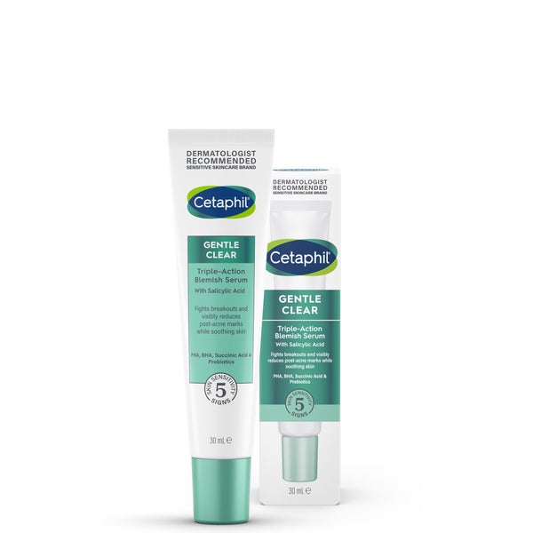 Cetaphil Gentle Clear Triple-Action Blemish Salicylic Acid Serum for Sensitive Skin 30ml