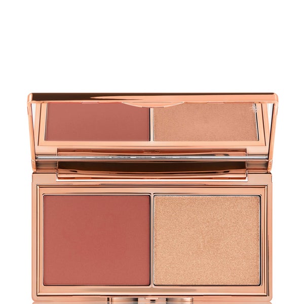 Charlotte Tilbury Mini Hollywood Blush and Glow 7.5ml - Tan/Deep
