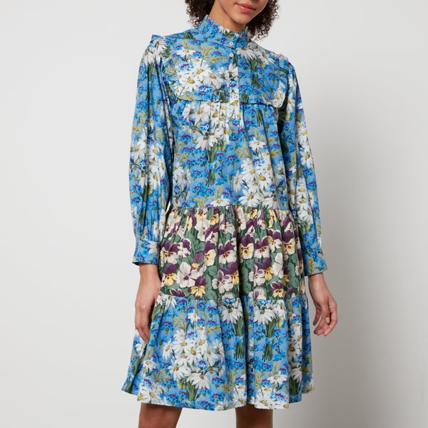 Batsheva X Laura Ashley Carwyn Cotton Mini Dress