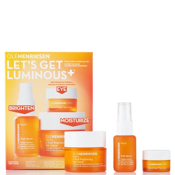 Ole Henriksen Let's Get Luminous Brightening Vitamin C Essentials Set (Worth £65.00)