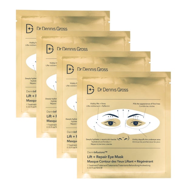 Dr Dennis Gross Skincare DermInfusions Lift + Repair Eye Mask 4-App 10ml