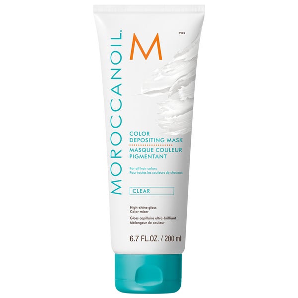 Moroccanoil High Shine Gloss Color Depositing Mask - Clear 6.7 oz