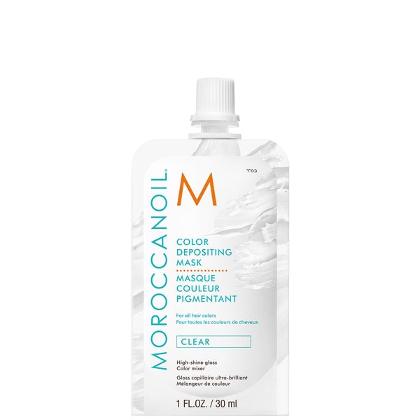 Moroccanoil High Shine Gloss Color Depositing Mask - Clear 1.1 oz