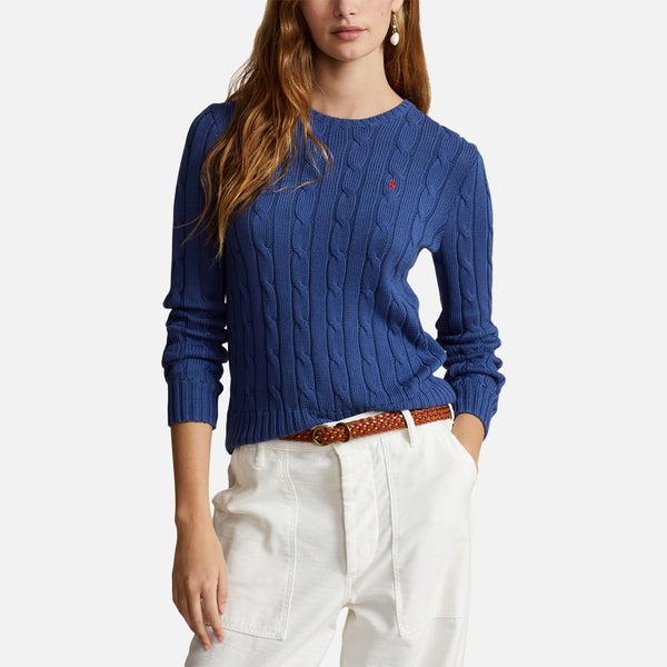 Polo Ralph Lauren Women's Julianna-Long Sleeve-Pullover - Multi