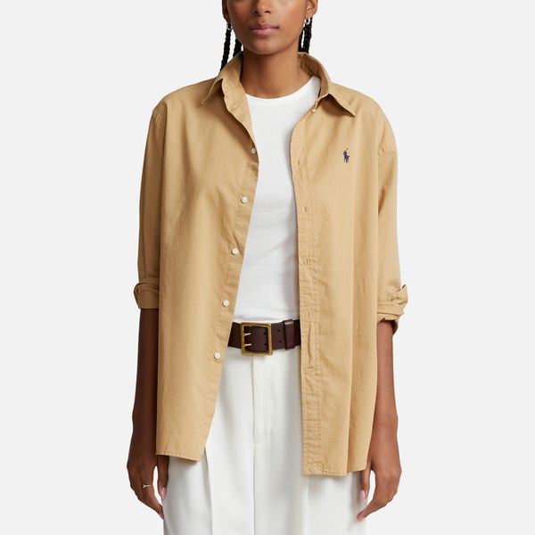 Polo Ralph Lauren Long Sleeve Cotton-Twill Blouse