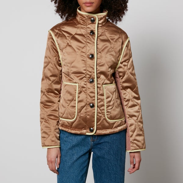 PS Paul Smith Quilted Satin Jacket