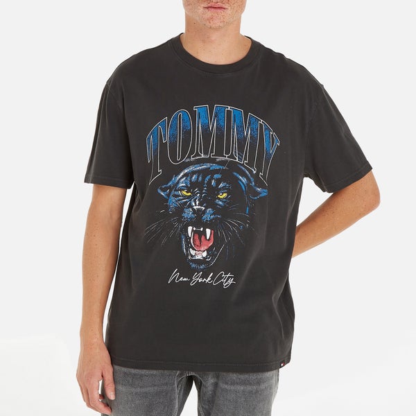 Tommy Jeans Vintage College Tiger Cotton-Jersey T-Shirt
