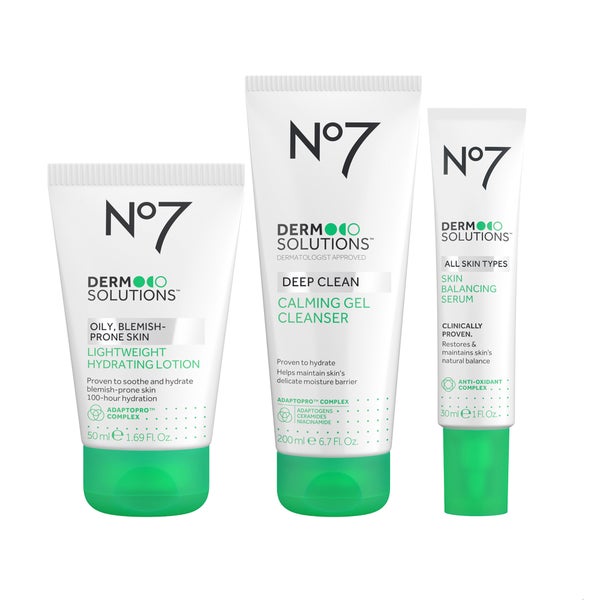 Derm Solutions™ Bundle For Oily & Blemish Prone Skin
