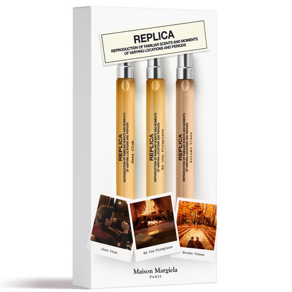 Maison Margiela Replica Jazz Club, By The Fireplace and Autumn Vibes 10ml Set (Worth £110.00)