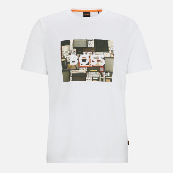 Boss Orange Heavy Boss Cotton-Jersey T-Shirt