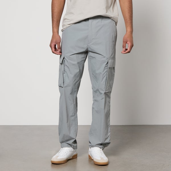 HUGO Men's Gero241 Cargo Trousers - Medium Grey