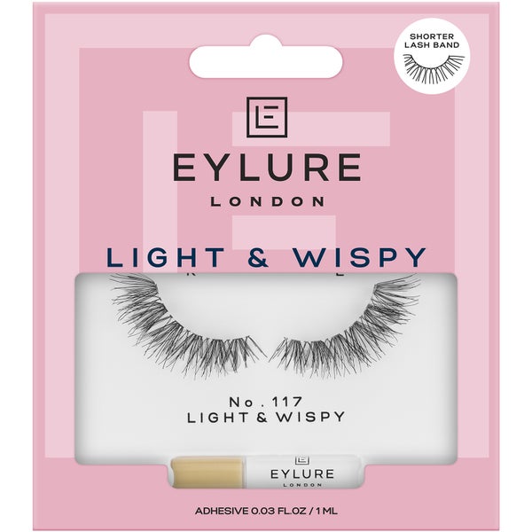 Eylure False Lashes - Light & Wispy No. 117