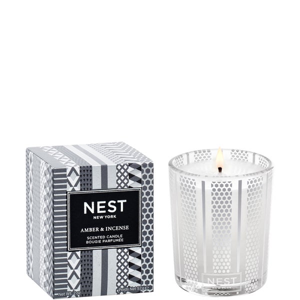 NEST New York Amber and Incense Votive Candle 2 oz