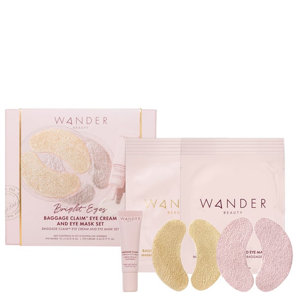 Wander Beauty Bright Eyes Baggage Claim Set (Worth $60.00)