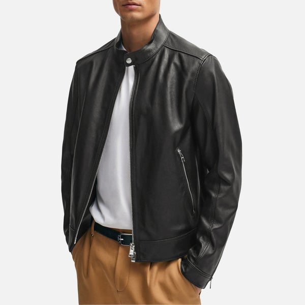 BOSS Black Mansell Leather Jacket