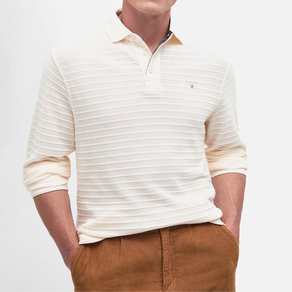 Barbour Heritage Cramlington Cotton-Blend Knit Polo Shirt 