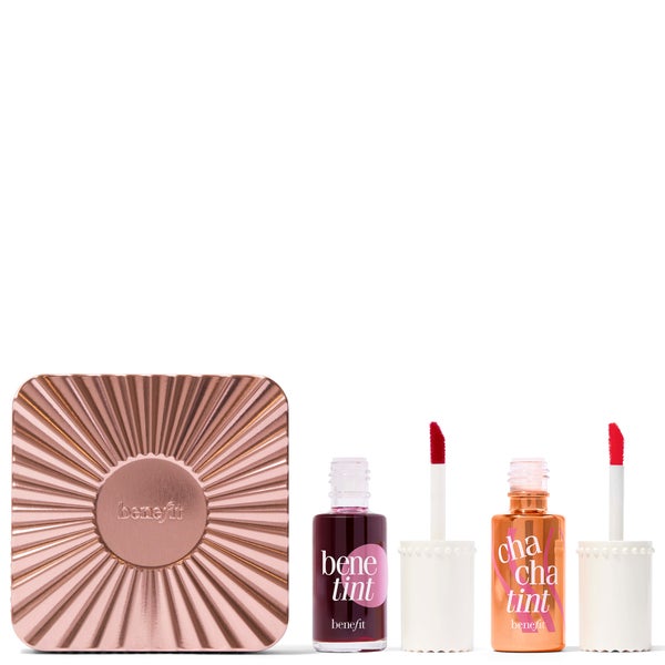 benefit Tint Talk Benetint and ChaCha Tint Lip and Cheek Stain Duo Set (Worth £35.00)