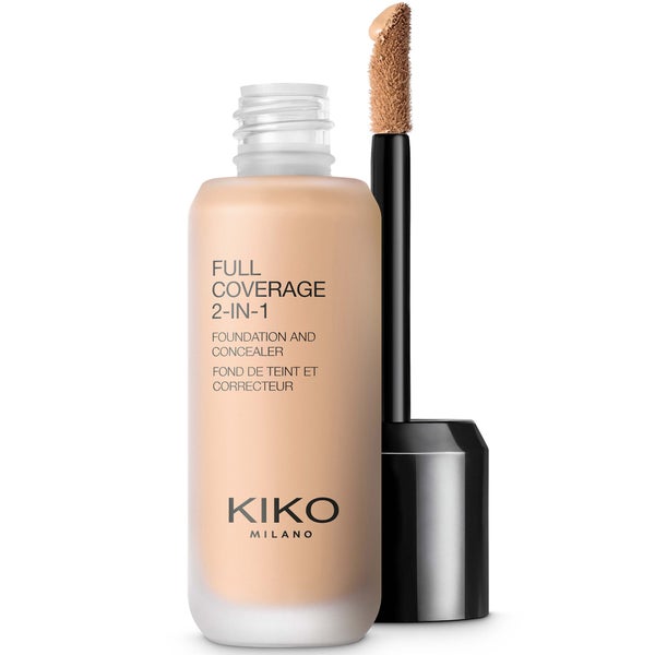 KIKO Milano Full Coverage 2-in-1 Foundation and Concealer 25ml - 30 Warm Beige