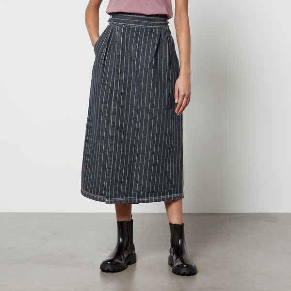 Carhartt WIP Denim Orlean Midi Skirt