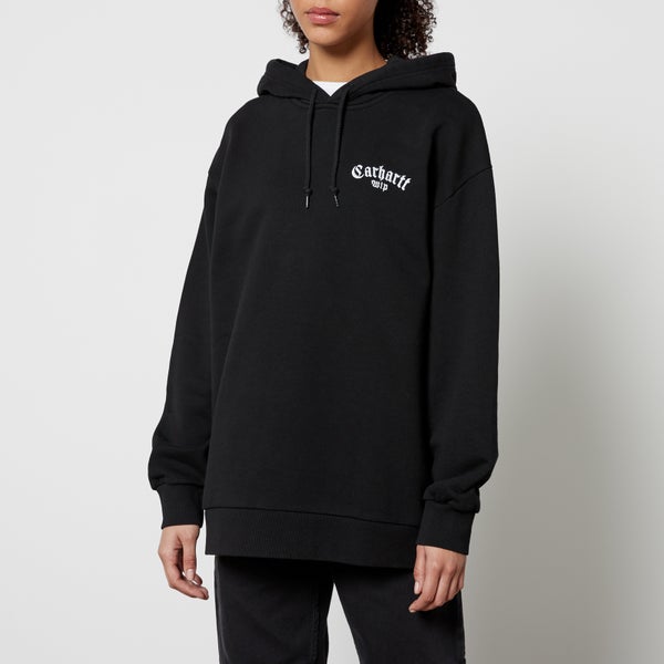 Carhartt WIP Women's Hooded Onyx Script Sweatshirt - Black