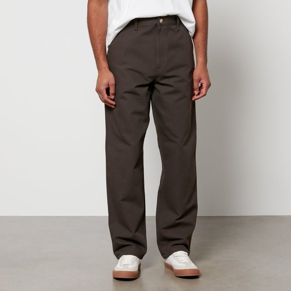 Carhartt WIP Single Knee Organic Cotton-Canvas Trousers