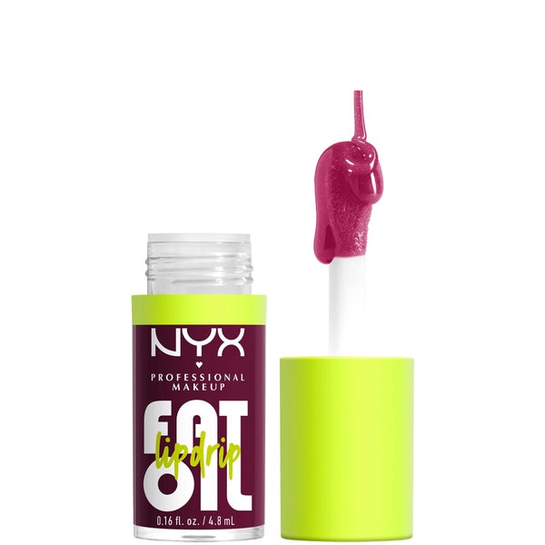 NYX Professional Makeup Fat Oil Lip Drip 12H Hydration Non-Sticky Finish Lip Gloss 4.8ml (Various Shades)