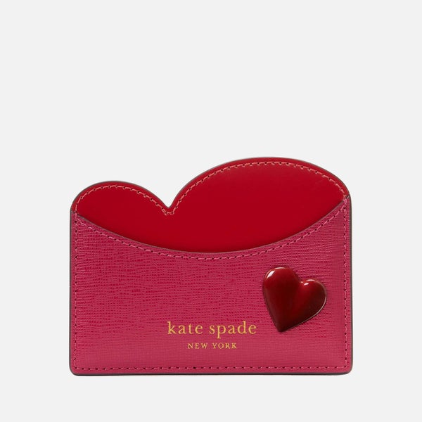 Kate Spade New York Heart Coated Leather Cardholder