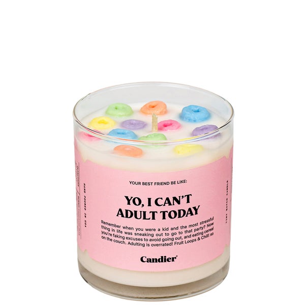 Candier Yo, I Can't Adult Today Candle 255g