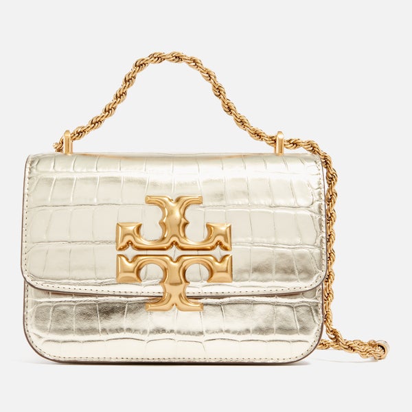 Tory Burch Eleanor Croc-Effect Leather Shoulder Bag