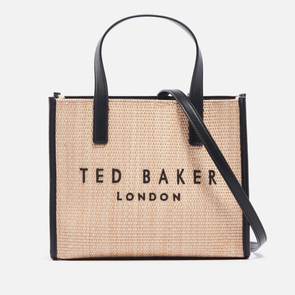 Ted Baker Women's Paolina Raffia Small Icon Bag - Natural