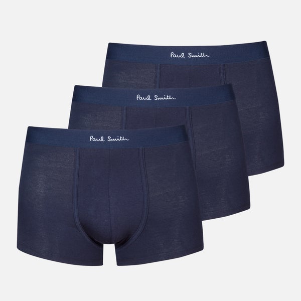 Paul Smith Loungewear Three-Pack Stretch-Cotton Boxer Shorts