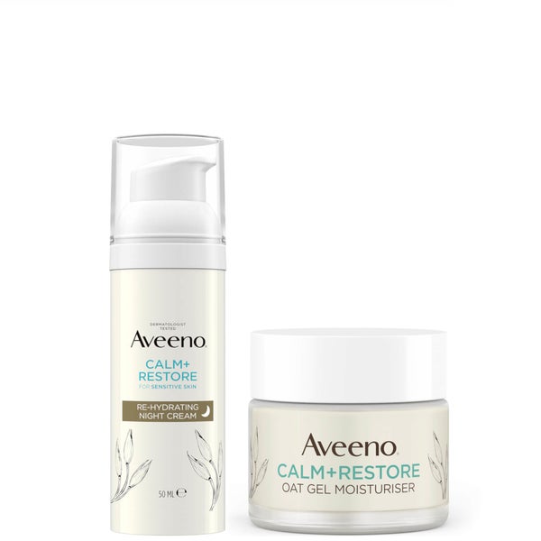 Aveeno Face Calm and Restore Intensely Nourish Day and Night Duo