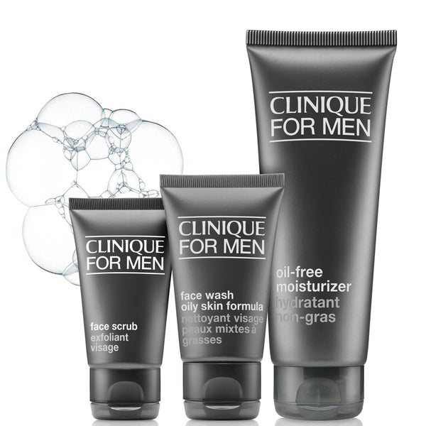 Clinique for Men Daily Oil-Free Hydration: Skincare Gift Set