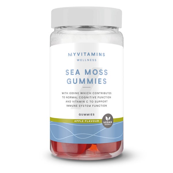 Myvitamins Sea Moss Gummies, Apple, 60s