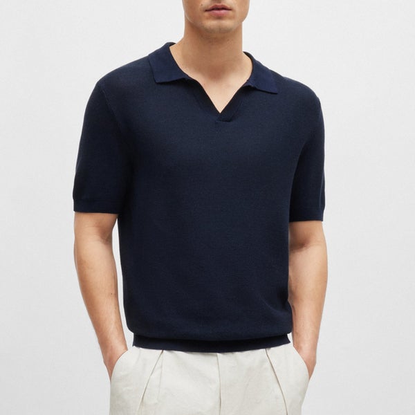 BOSS Black Tempio Cotton-Blend Polo Shirt