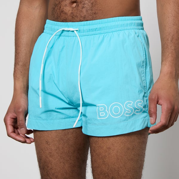BOSS Swimwear Men's Mooneye Swimming Trunks - Turquoise/Aqua