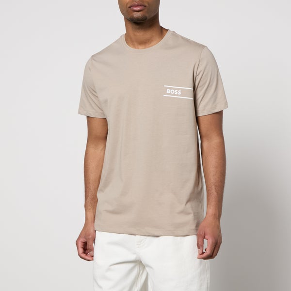 BOSS Bodywear RN Logo-Print Cotton-Jersey T-Shirt
