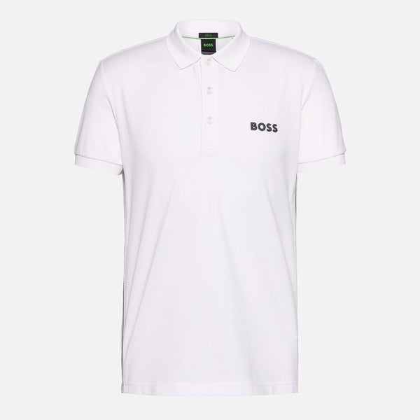BOSS Green Men's Paule Polo Shirt - White