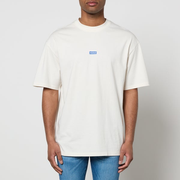 HUGO Blue Nalono Cotton T-Shirt