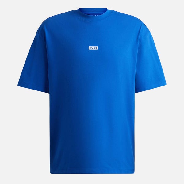HUGO Blue Nalono Cotton T-Shirt